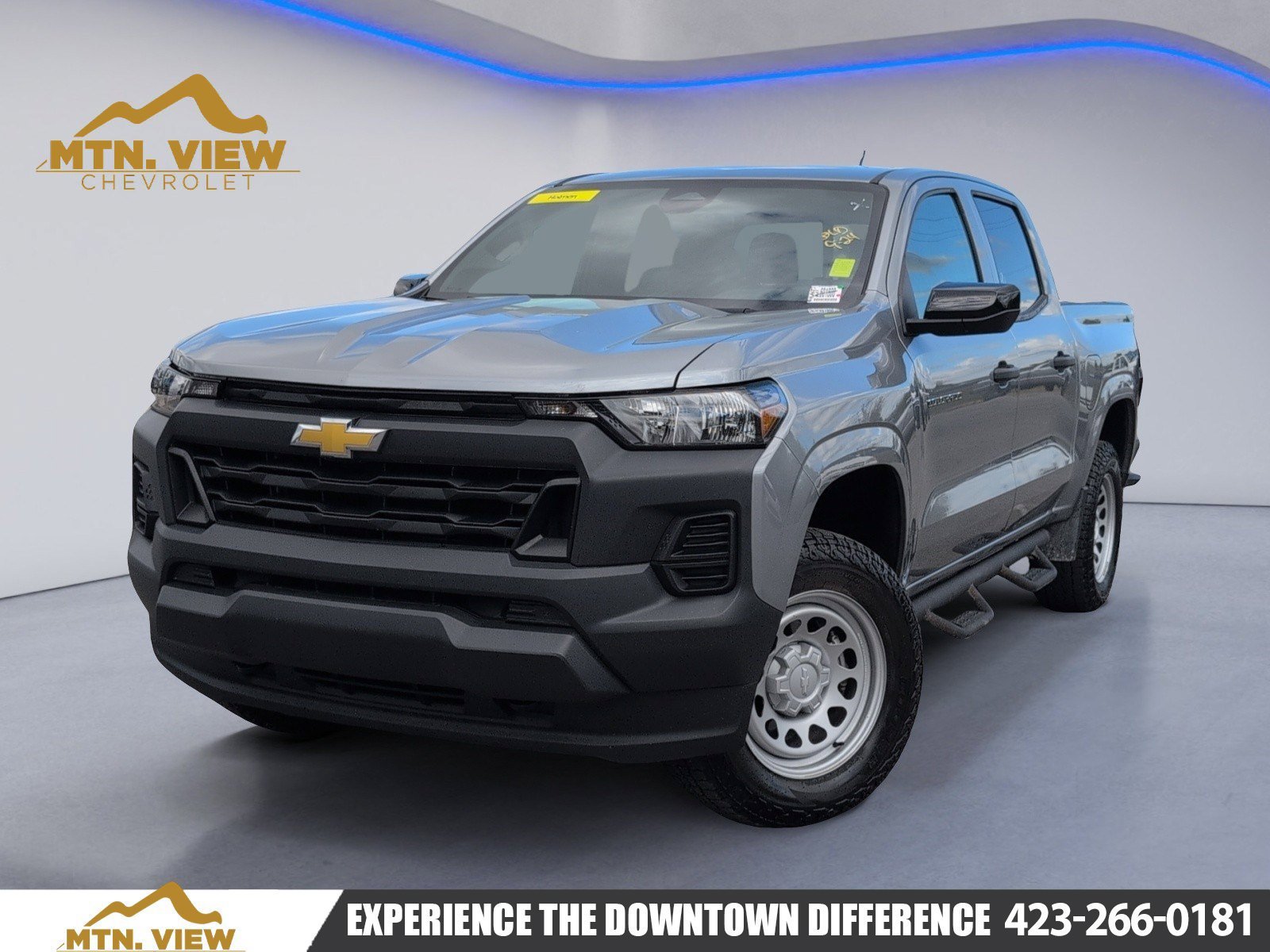 Used 2024 Sterling Gray Metallic Chevrolet WT image 1