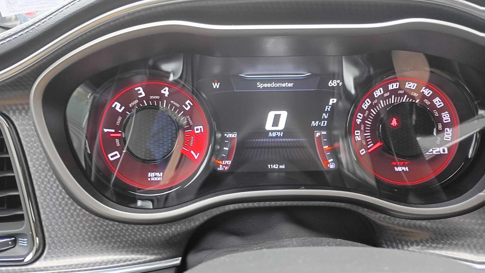 Used 2021 Pitch Black Clearcoat Dodge SRT Hellcat Redeye Widebody image 6
