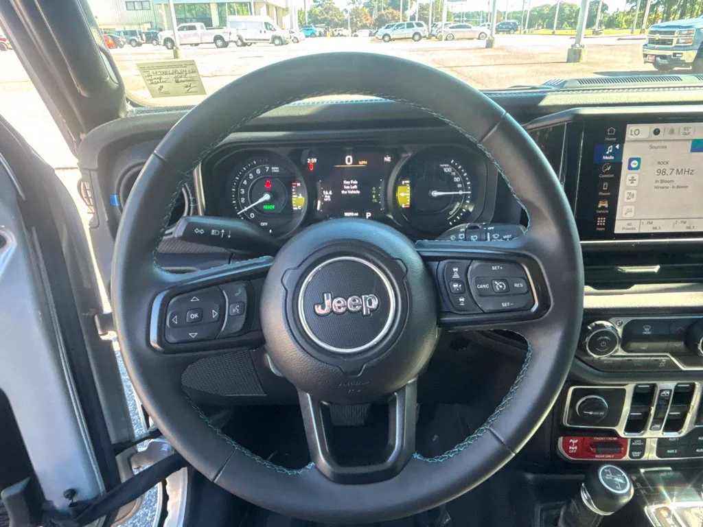 Used 2024 Silver Jeep Rubicon 4xe image 13
