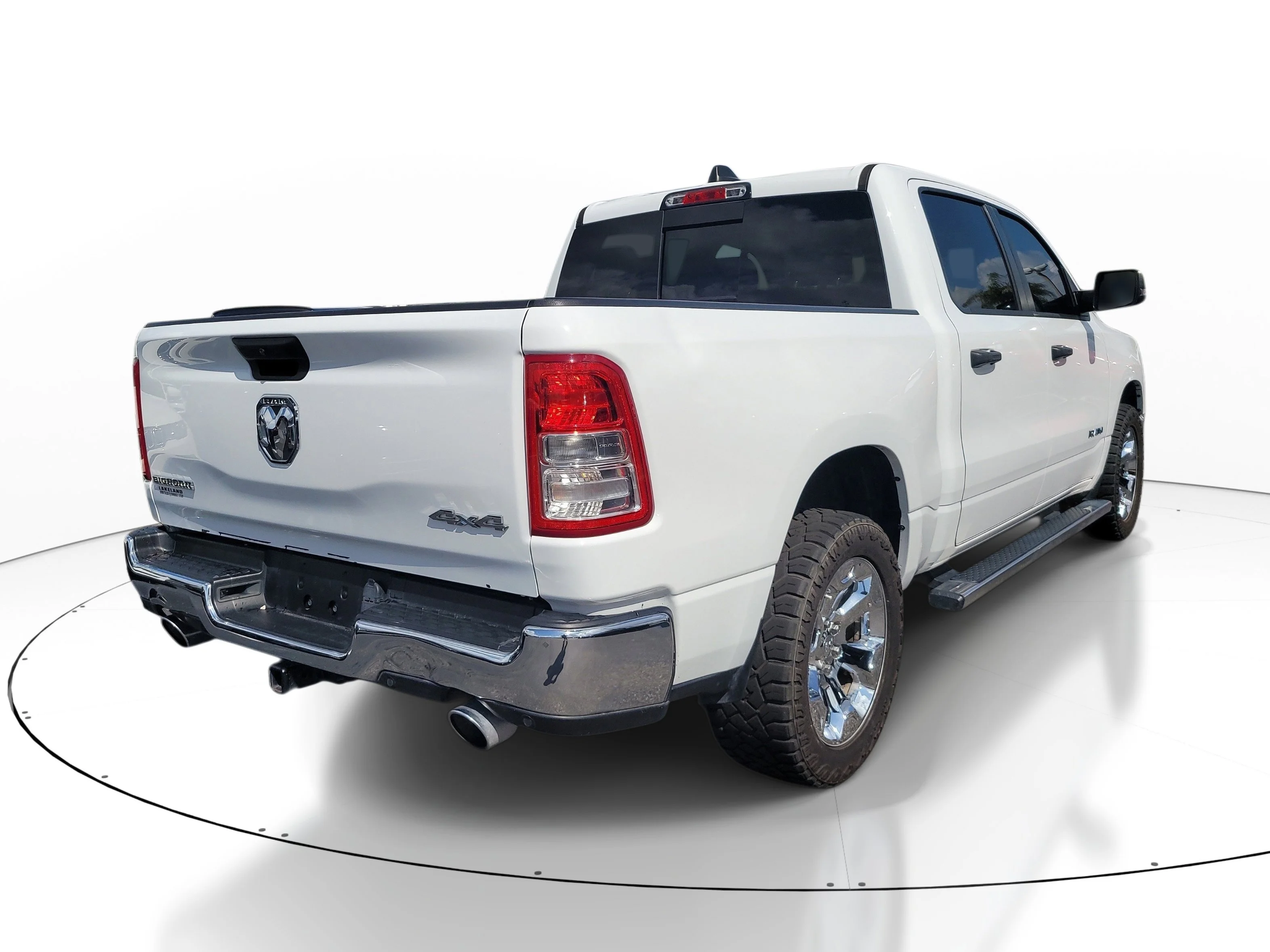 Used 2023 Bright White Clearcoat Ram Big Horn image 4
