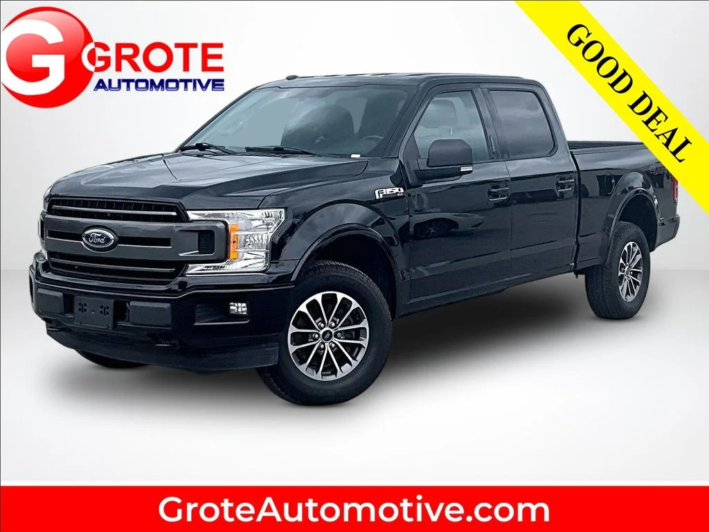 Used 2018 Black Ford XLT image 1