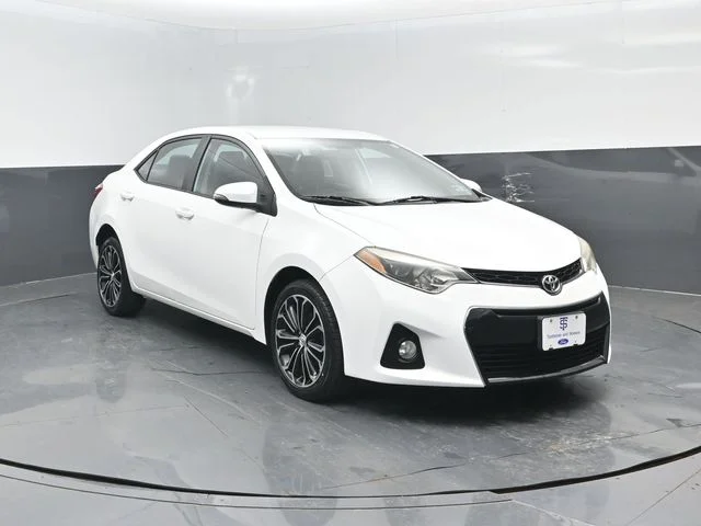 Used 2015 Toyota Corolla S Plus with VIN 2T1BURHEXFC395062 for sale in White Hall, WV