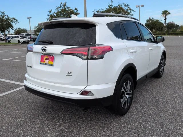 Used 2017 White Toyota LE image 4