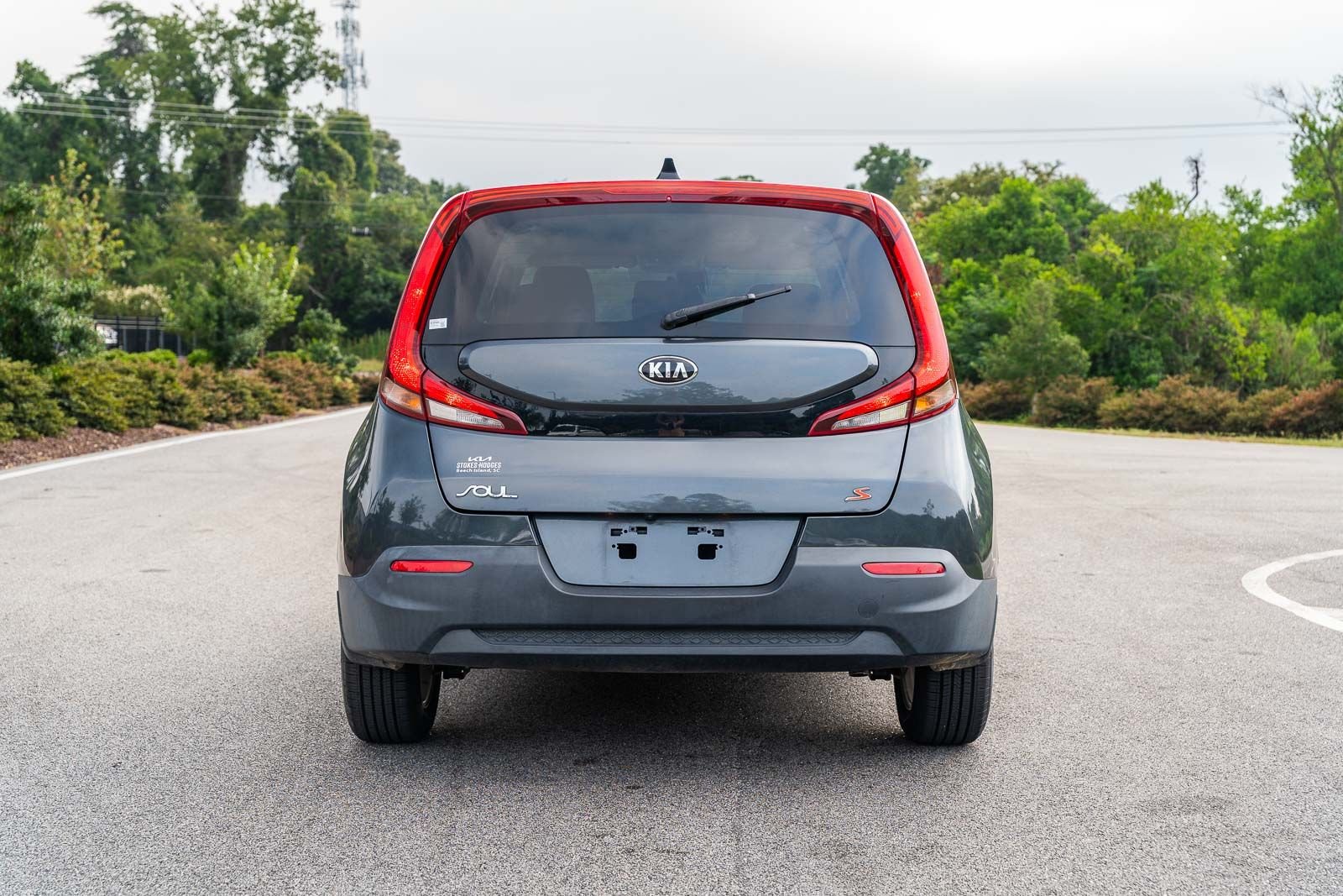 Used 2021 Gray Kia S image 6