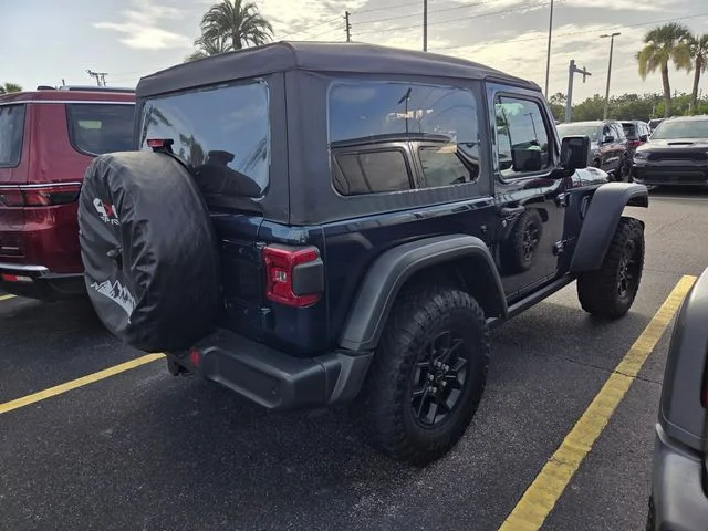 Certified Used 2025 Blue Jeep Willys image 5