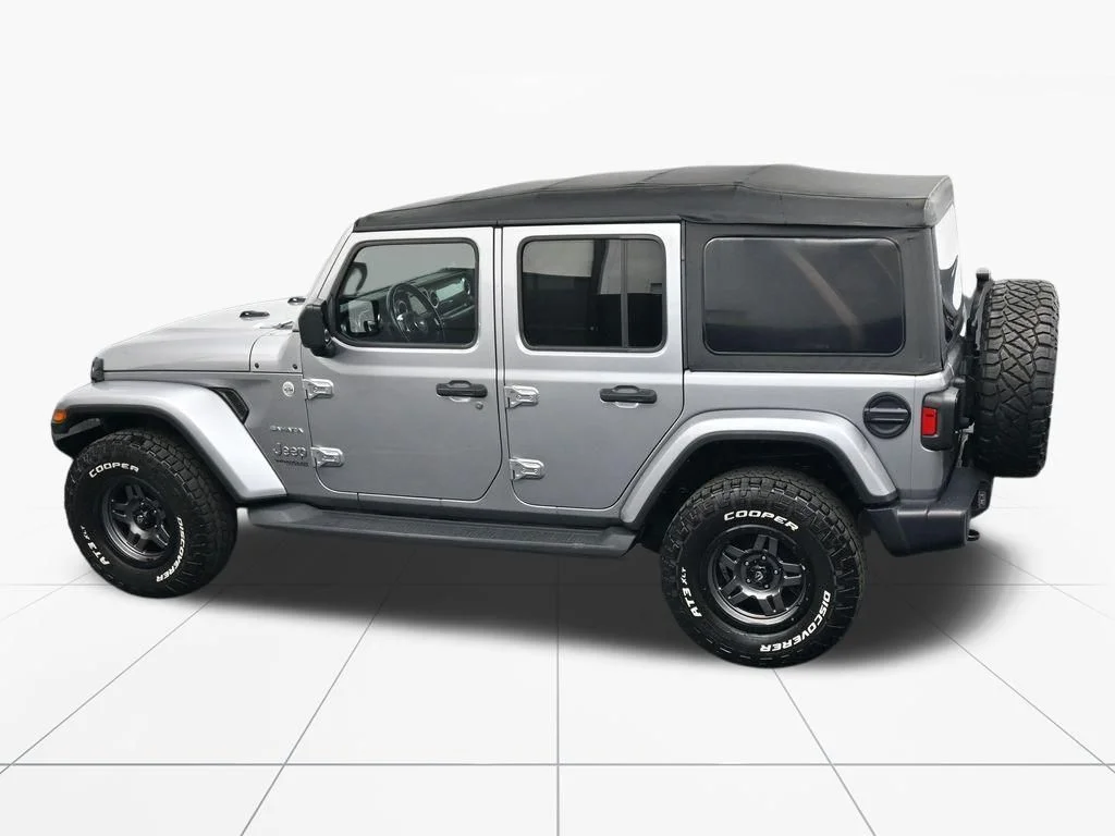 Used 2020 Billet Silver Metallic Jeep Unlimited Sahara image 30