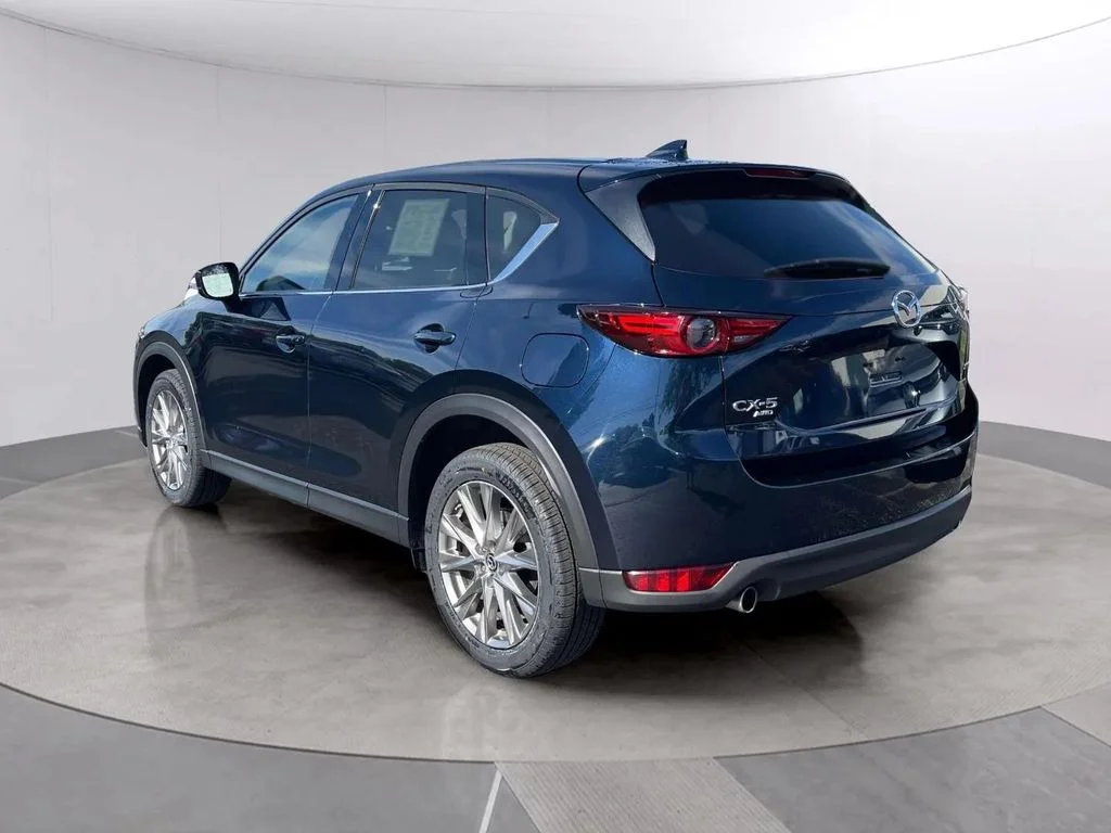 Used 2020 Deep Crystal Blue Mica Mazda Grand Touring image 3