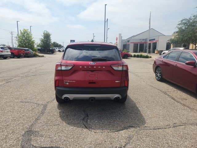 Used 2020 Red Metallic Ford Titanium image 2