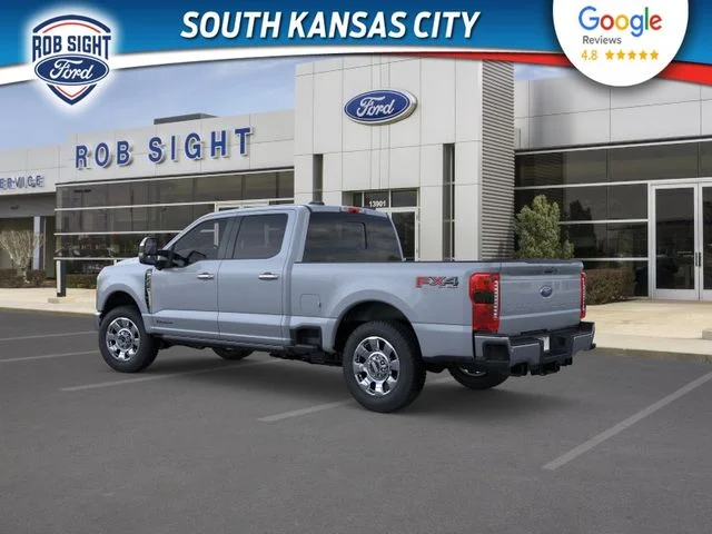 New 2026 Glacier Gray Metallic Tri-Coat Ford F-250® Lariat® image 5