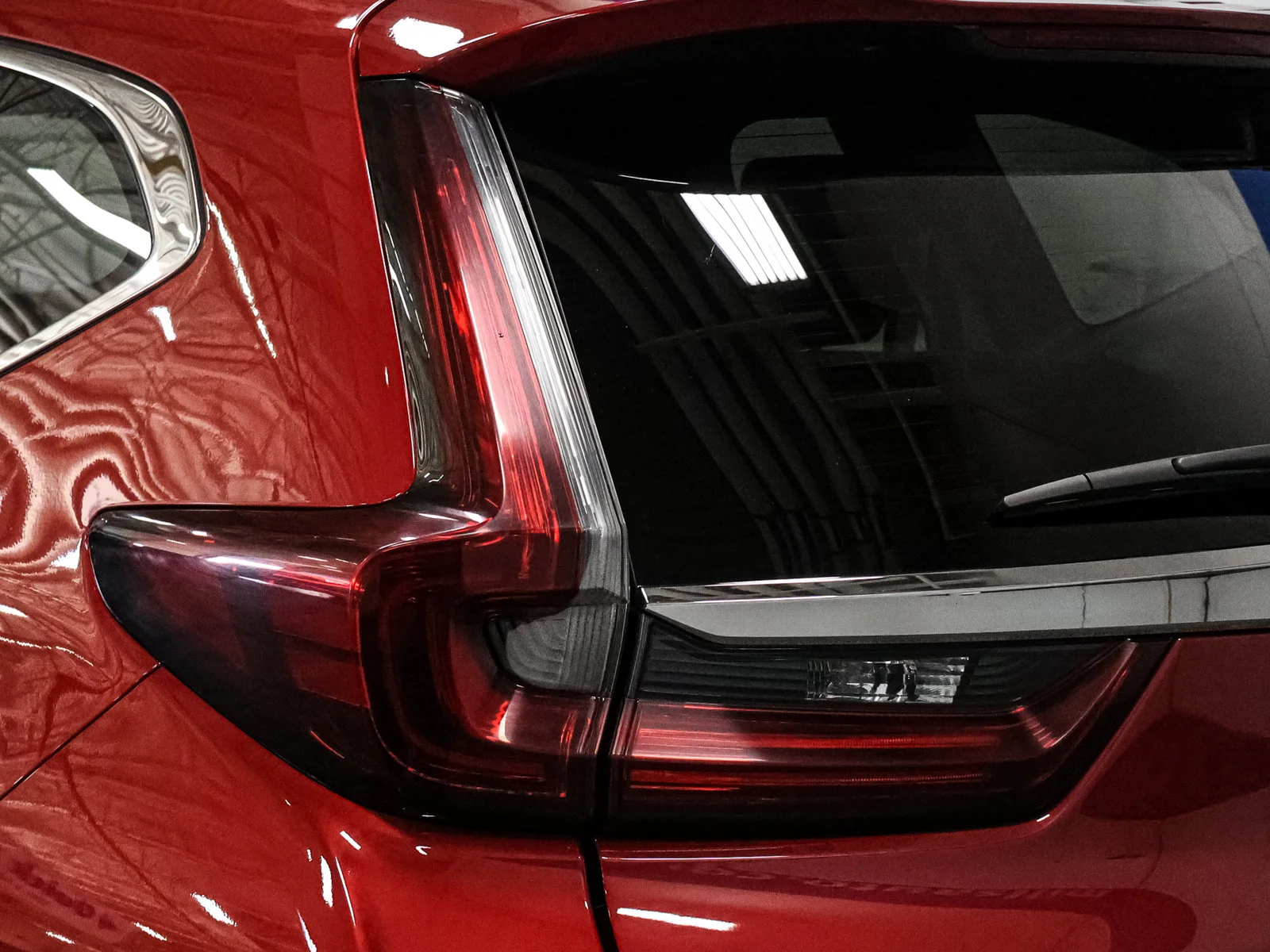 Certified Used 2022 Radiant Red Metallic Honda AWD EX image 15