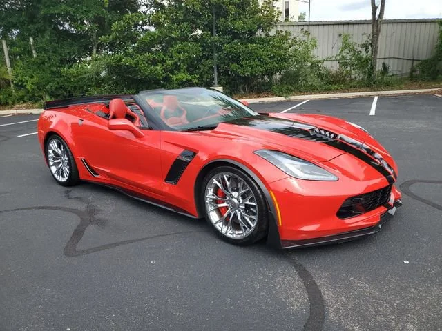 Used 2016 TORCH RED Chevrolet Z06 3LZ image 28