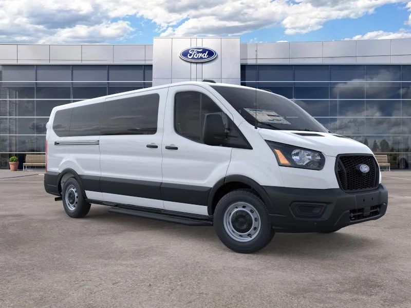 New 2026 Oxford White Ford Passenger Van XL image 7