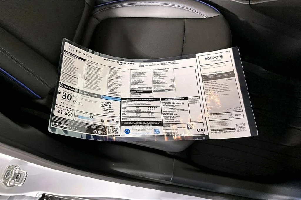 New 2026 Summit White Buick Sport Touring image 14