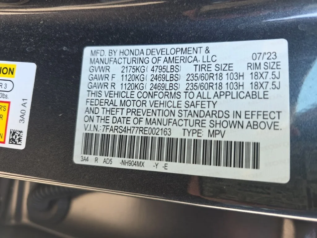 Certified Used 2024 Meteorite Gray Metallic Honda 1.5T AWD EX-L image 26