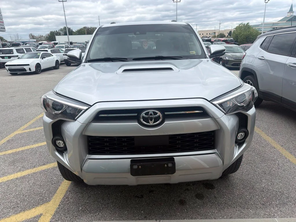 Used 2021 Silver Toyota TRD Off-Road Premium image 3