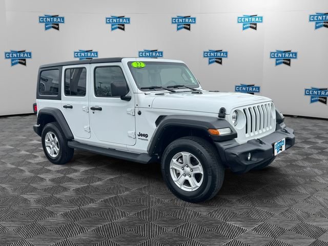 Used 2022 White Jeep Unlimited Sport S image 8