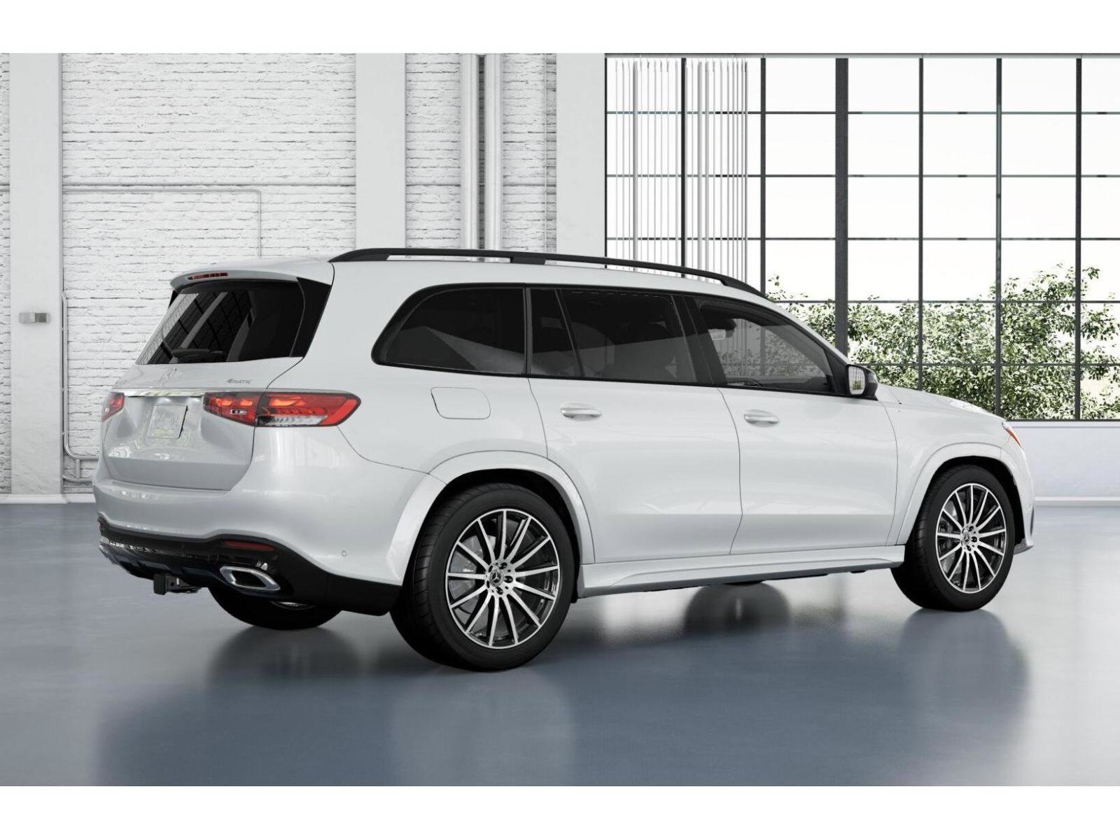 New 2026 MANUFAKTUR Moonlight White Metallic Mercedes-Benz GLS 450 image 63