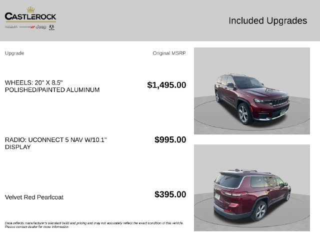 Used 2021 Red Jeep Limited image 4