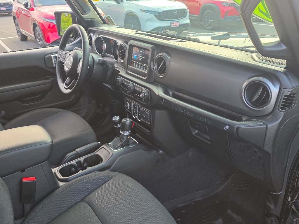Used 2023 Black Clear Coat Jeep Sport S image 21