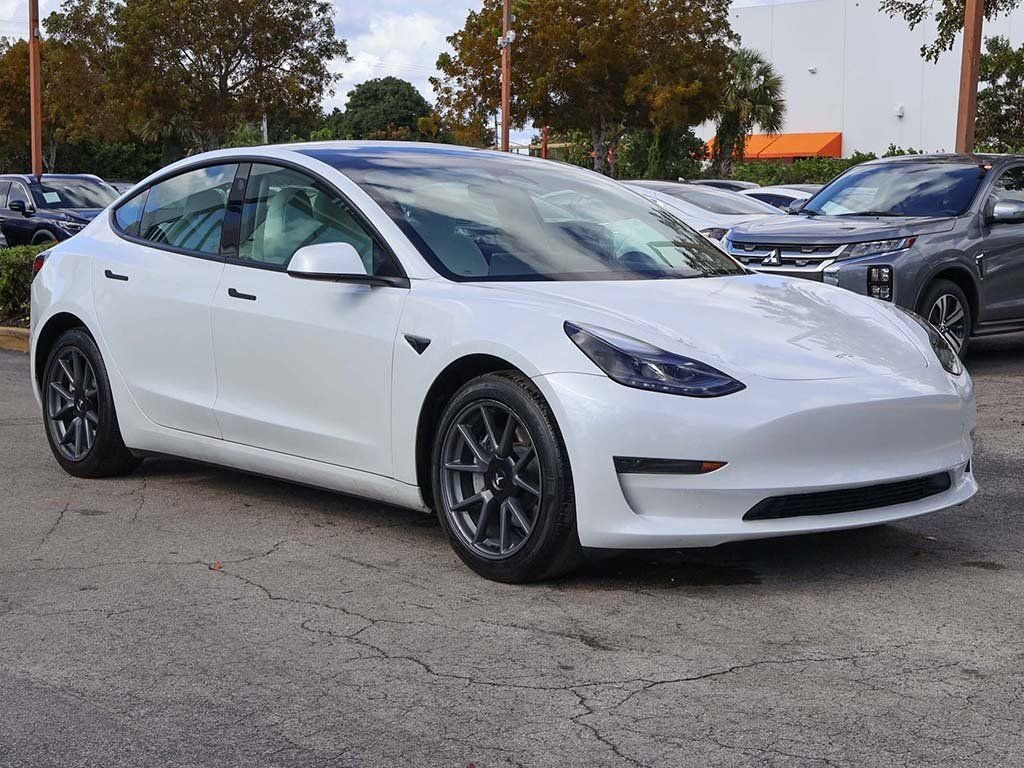 Used 2023 Tesla Model 3 Base with VIN 5YJ3E1EA5PF541157 for sale in Miami, FL