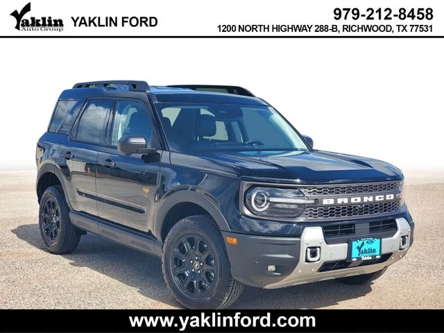 New 2026 Shadow Black Ford Badlands® image 1