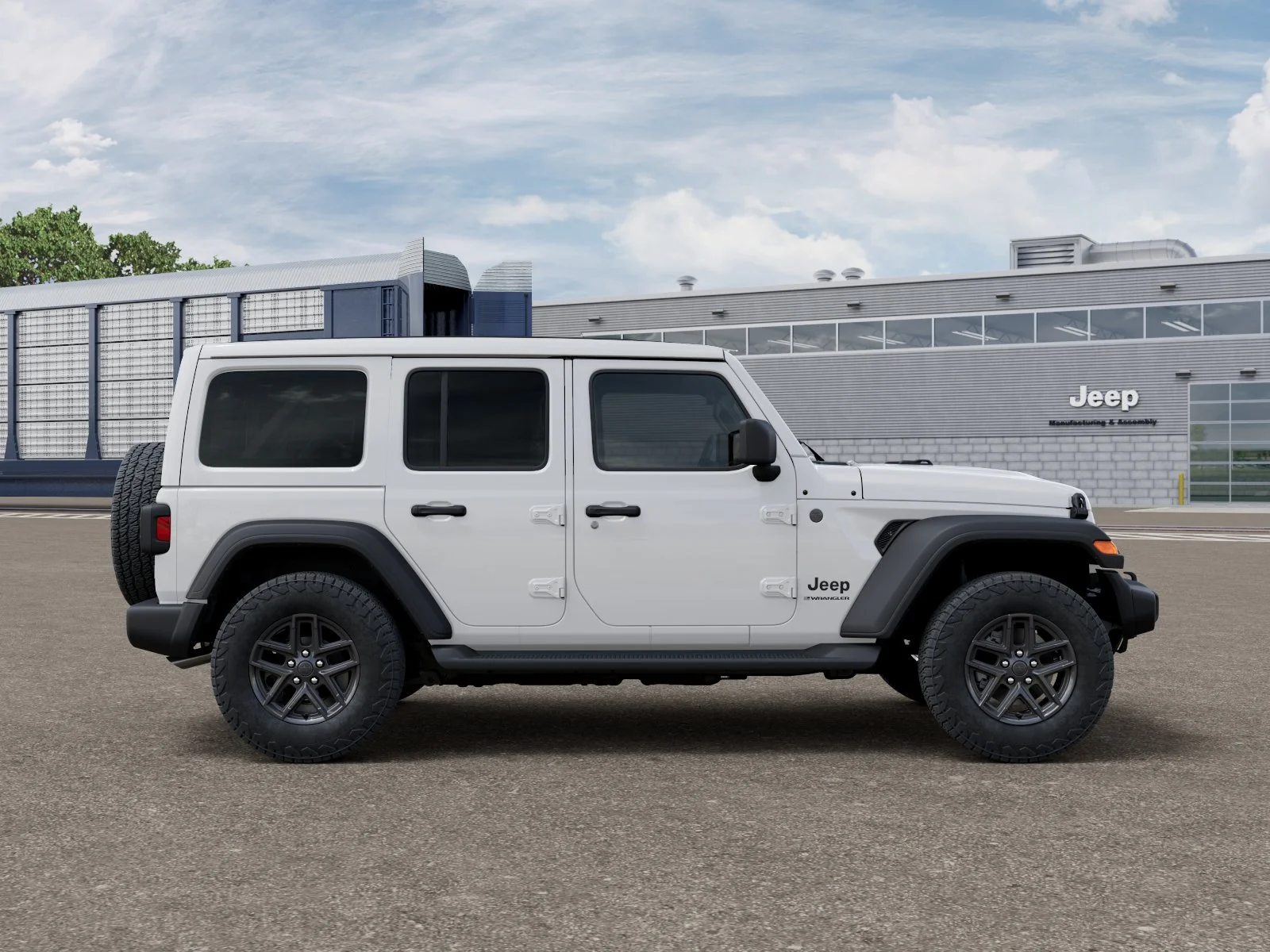 New 2026 Bright White Clearcoat Jeep Sport S image 41