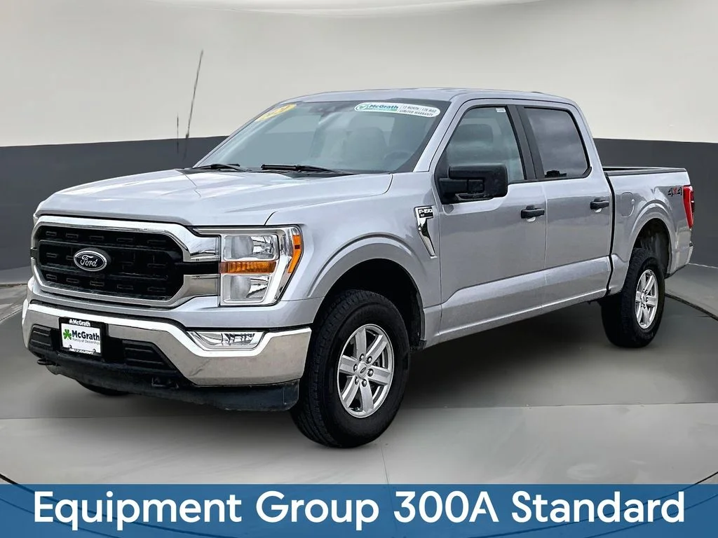 Certified Used 2021 Silver Ford XLT image 3