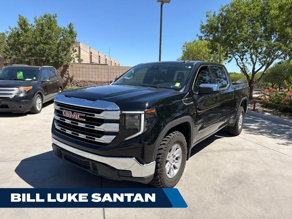 Used 2023 Black GMC SLE image 1