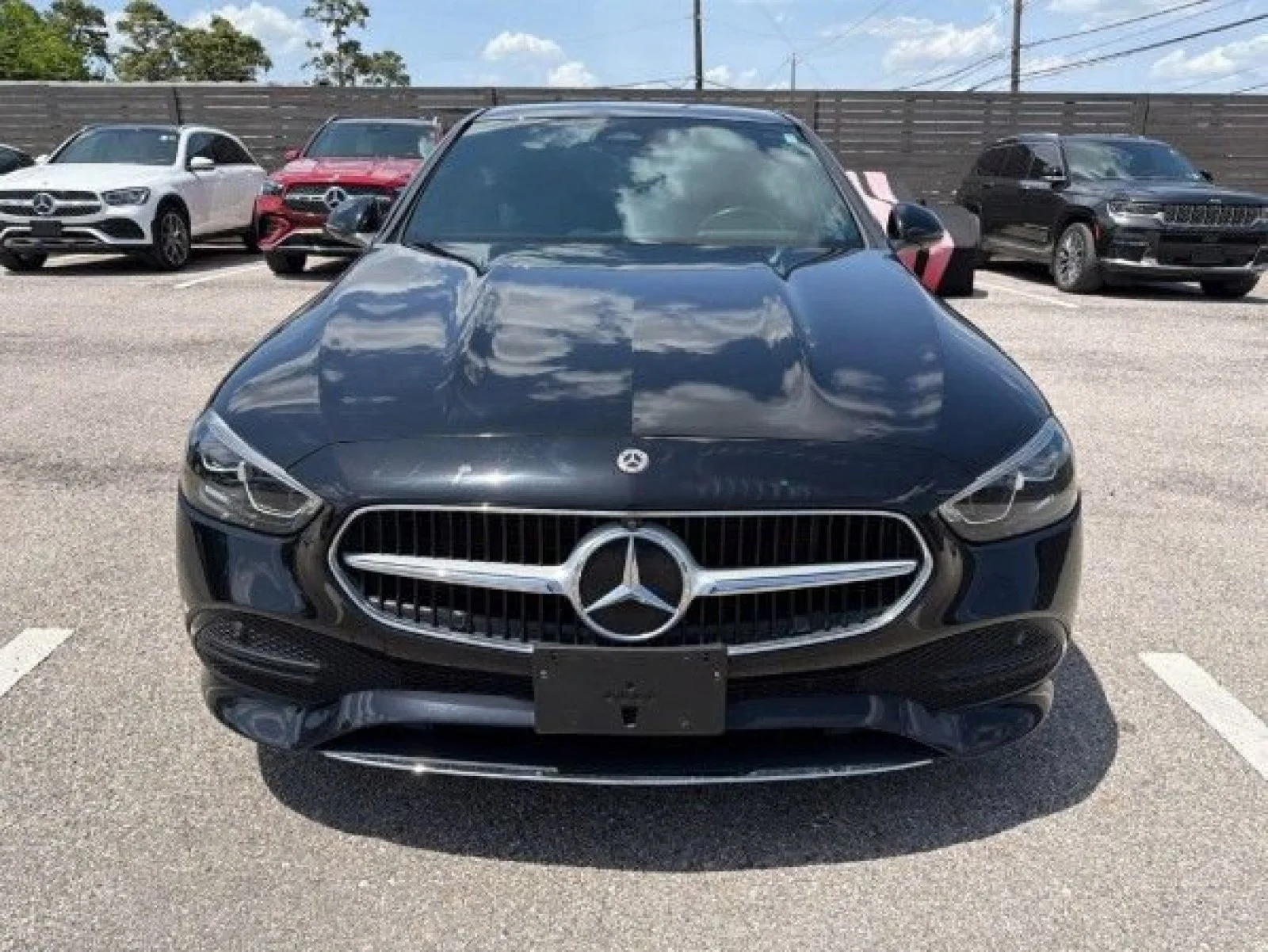 Used 2022 Obsidian Black Metallic Mercedes-Benz C 300 image 8