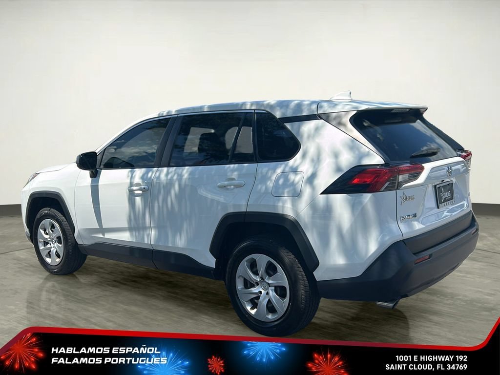 Used 2023 White Toyota LE image 4
