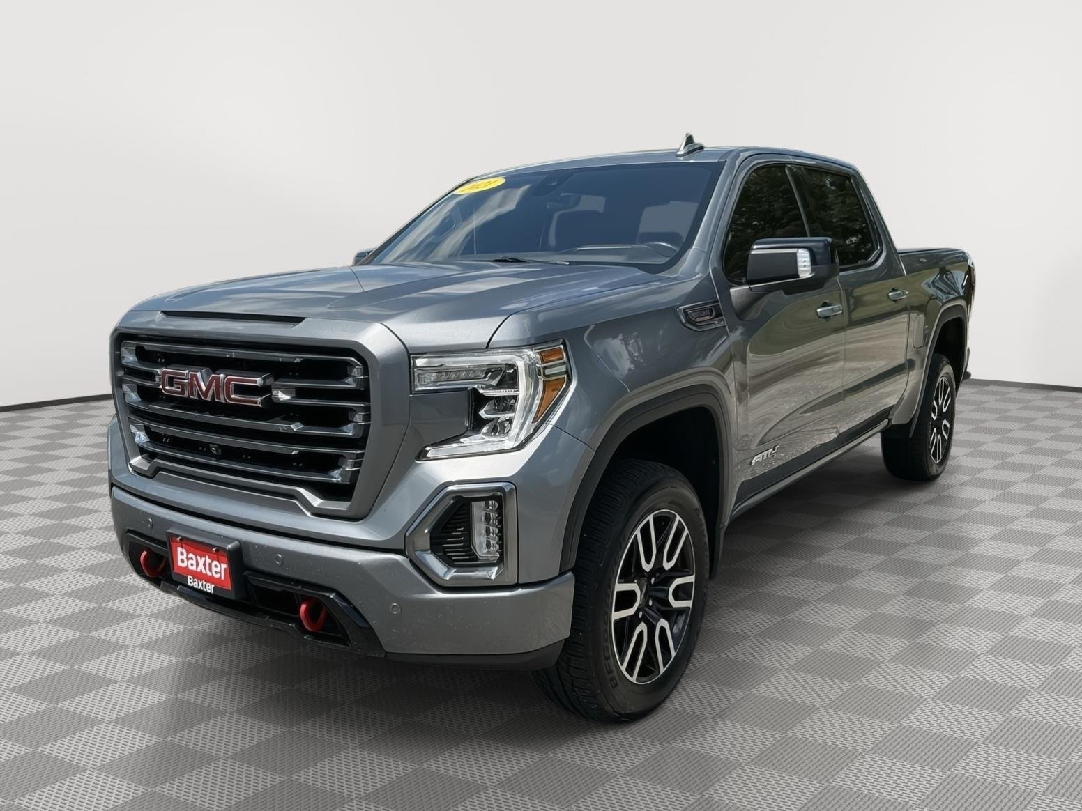 Used 2021 Satin Steel Metallic GMC AT4 image 41