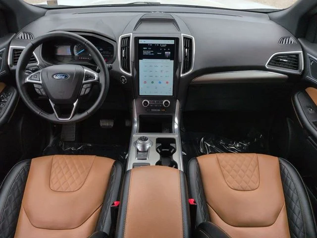 Used 2024 White Metallic Ford Titanium image 15