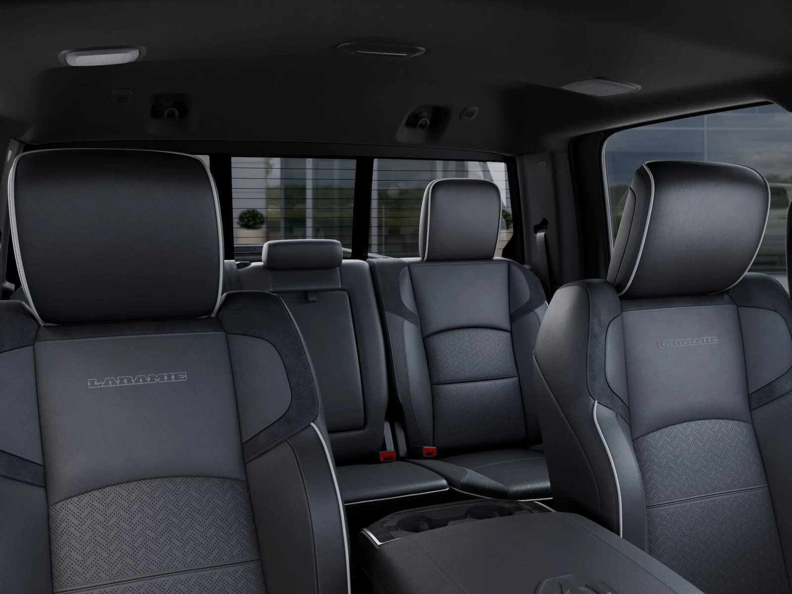New 2026 Diamond Black Crystal Pearl-Coat Exterior Paint RAM Laramie image 98