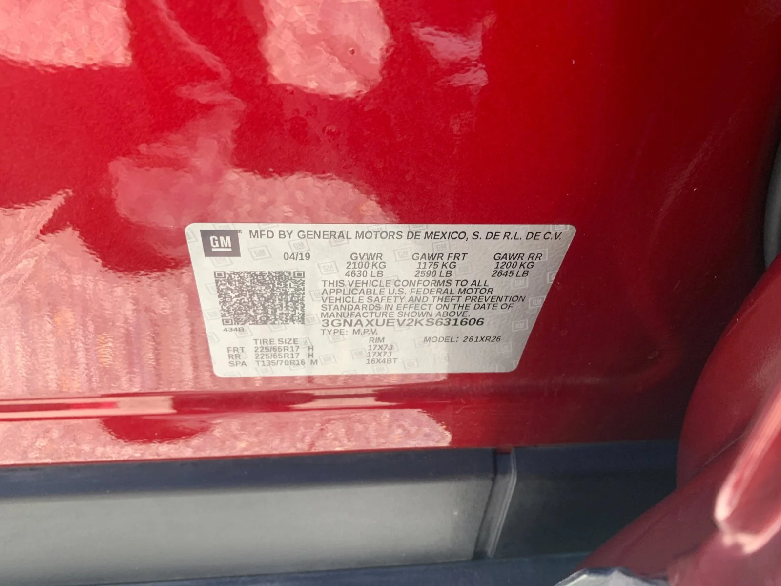 Used 2019 CAJUN RED TINTCOAT Chevrolet LT image 32