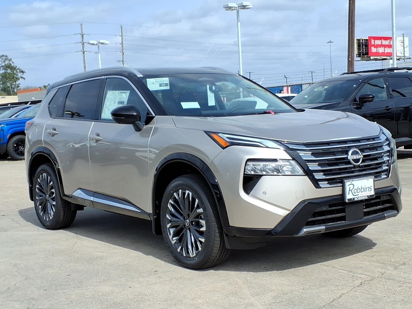 2026 Nissan Rogue Platinum Silver at Robbins Nissan