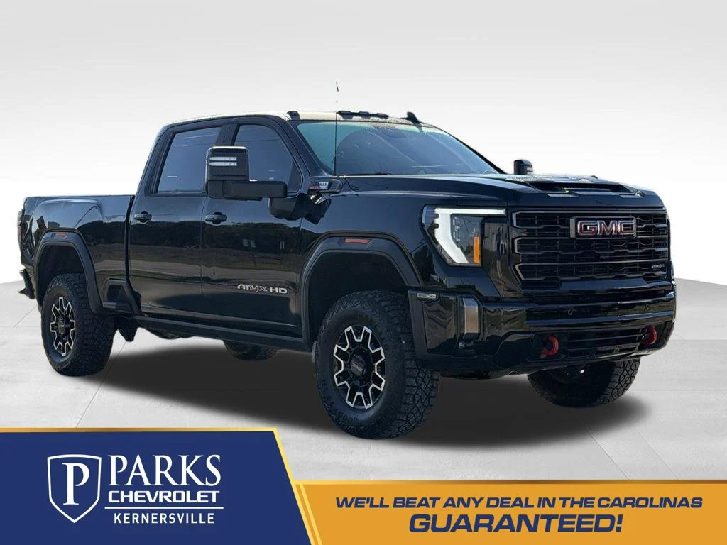 Used 2024 Onyx Black GMC AT4X image 1
