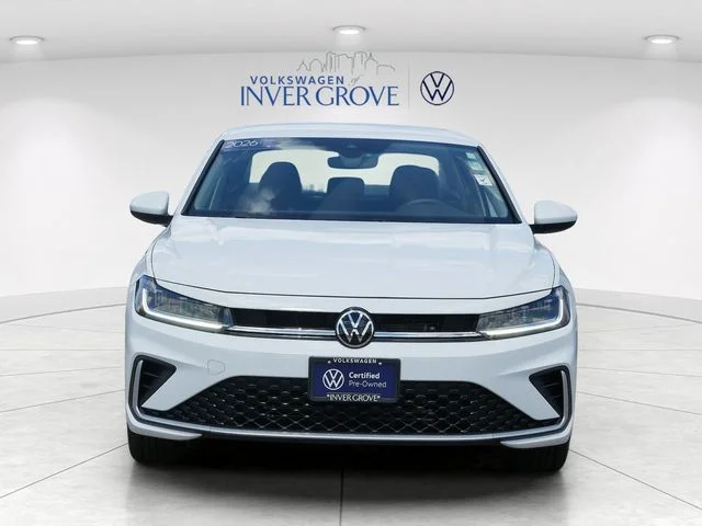 Certified 2026 Volkswagen Jetta S with VIN 3VW5W7BU3TM009349 for sale in Inver Grove Heights, Minnesota