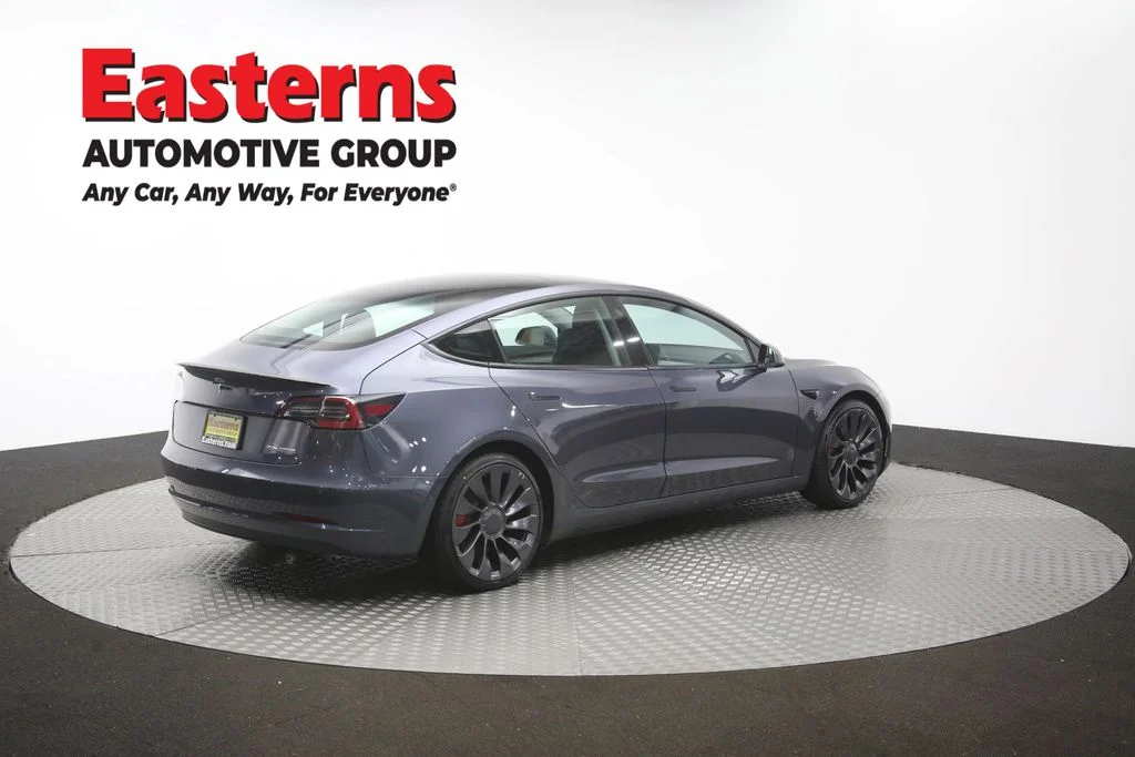 Used 2022 Gray Tesla Performance image 36
