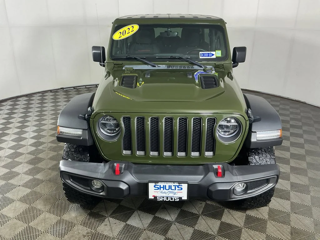 Used 2022 Green Jeep Unlimited Rubicon image 3