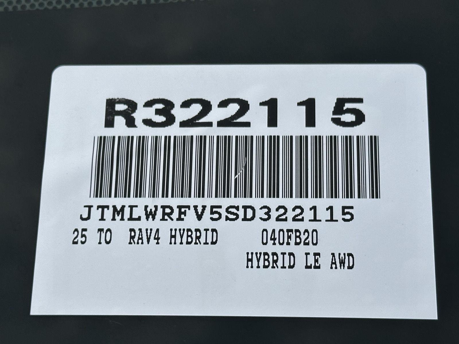 Certified Used 2025 Ice Cap Toyota Hybrid LE image 38