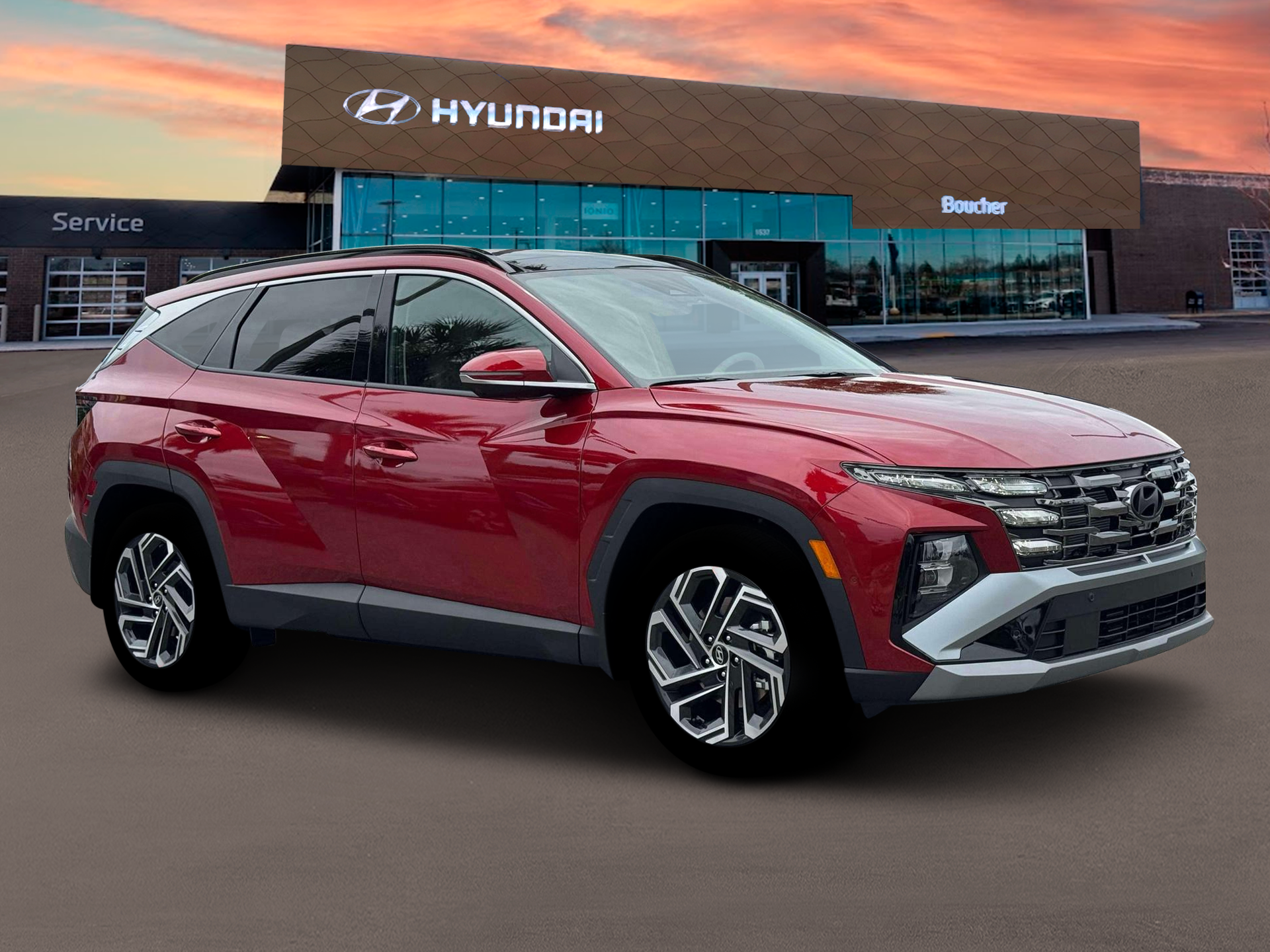 New 2026 Ultimate Red Hyundai Limited AWD image 10