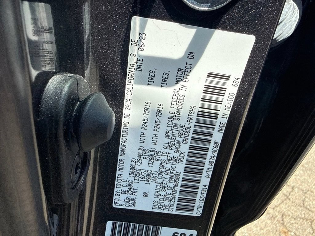 Used 2023 Magnetic Gray Metallic Toyota SR image 29