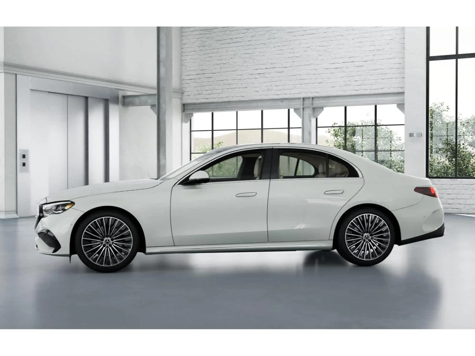 Used 2026 MANUFAKTUR Moonlight White Metallic Mercedes-Benz E 350 image 34