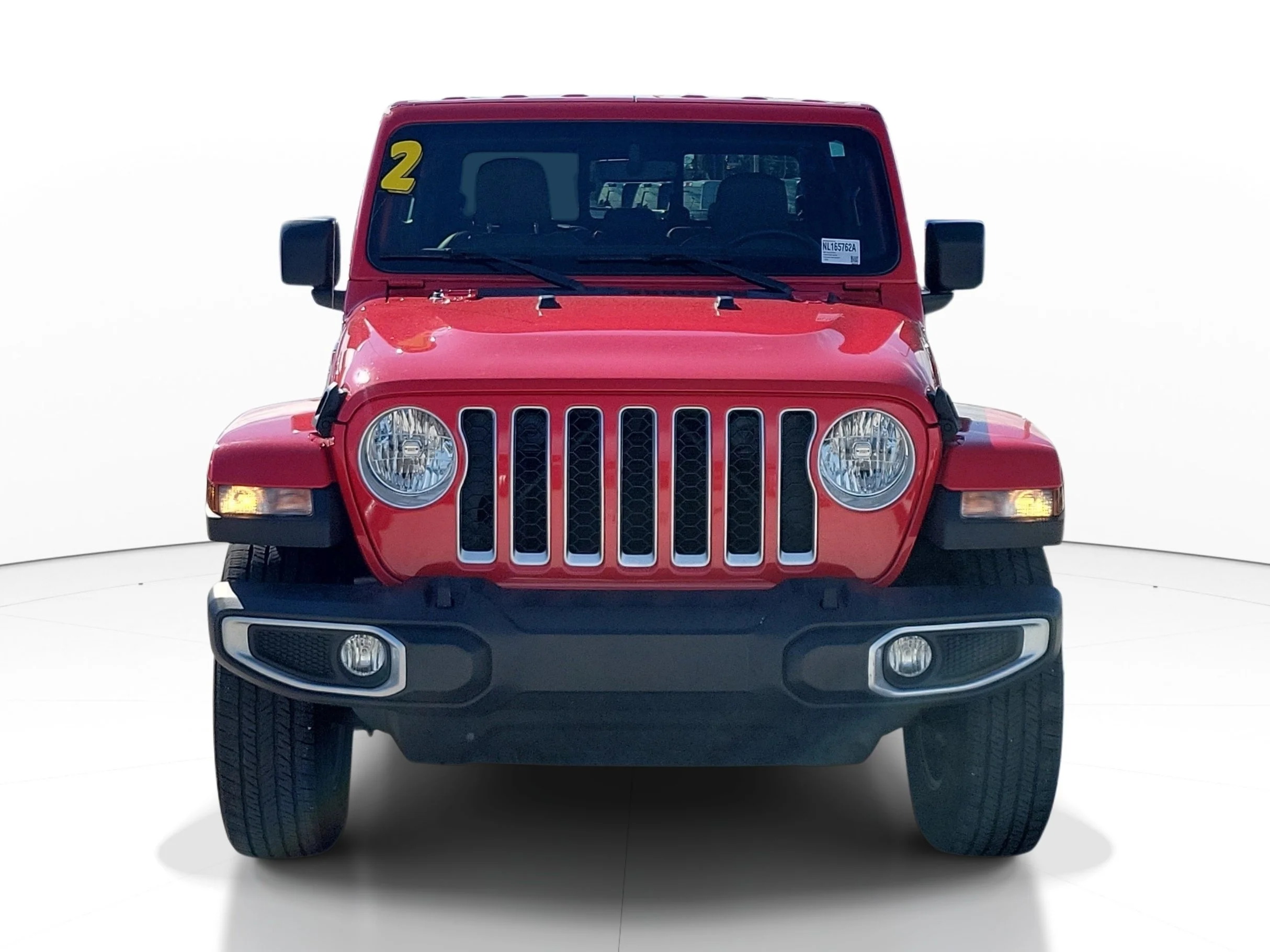Used 2022 Firecracker Red Clearcoat Jeep Overland image 2
