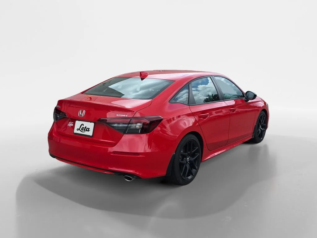 Certified Used 2025 Rallye Red Honda 4D SPORT image 29