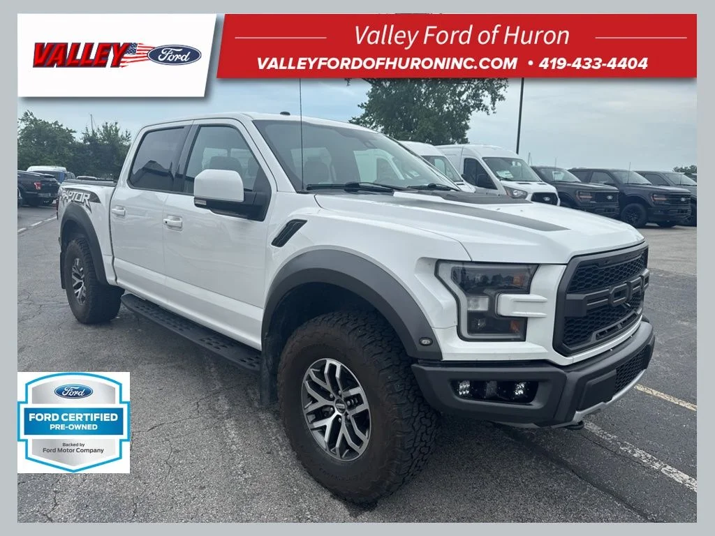 Used 2018 White Ford Raptor image 1