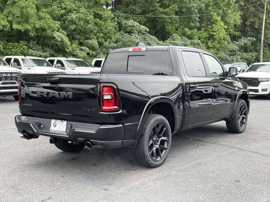 New 2026 Diamond Black Crystal Pearl-Coat Exterior Paint RAM Laramie image 8