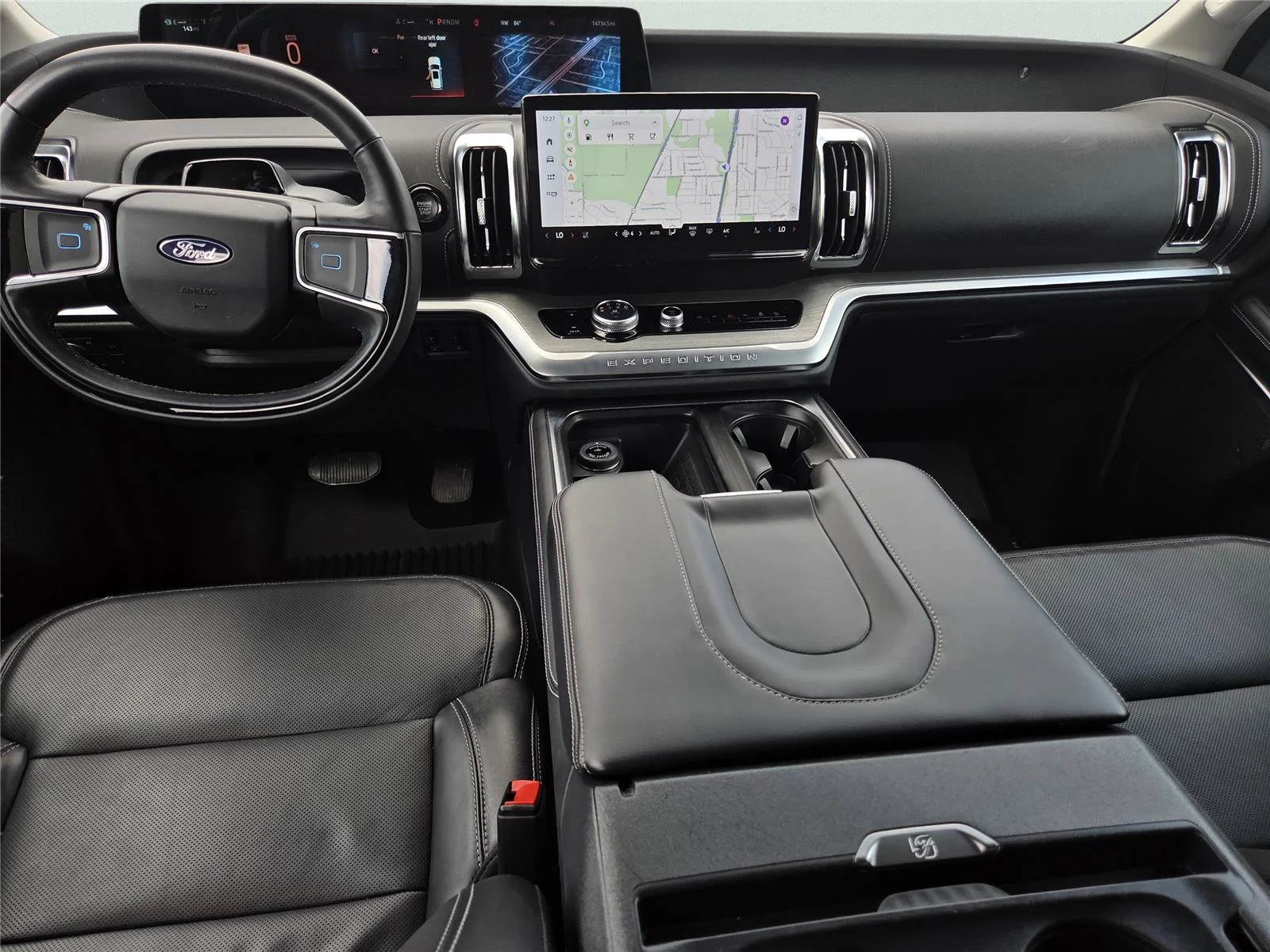 Used 2025 Stone Blue Ford Platinum image 9