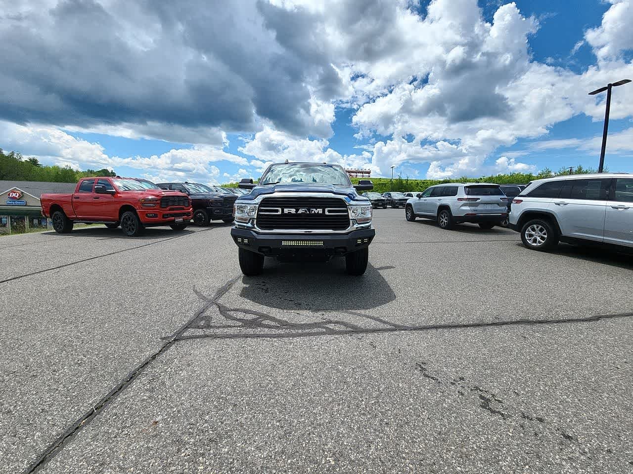Used 2021 Patriot Blue Pearlcoat Ram Big Horn image 3