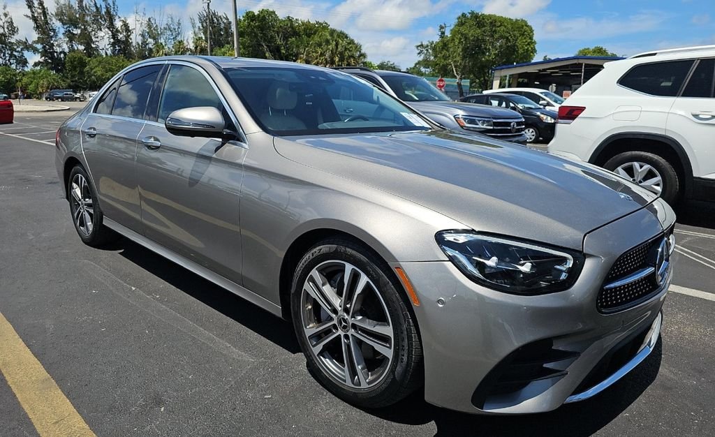 Used 2021 Mojave Silver Metallic Mercedes-Benz E 350 image 3